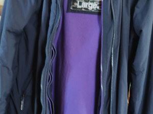 Superdry waterproof jacket size large.  in Ryde