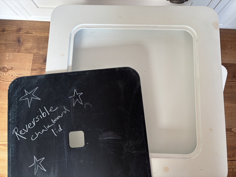 Toddler table, with 2 x bench seats in Freshwater
