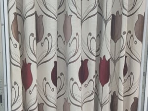 Curtains with matching cushions  in Newport