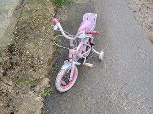 Child's bike in Newport