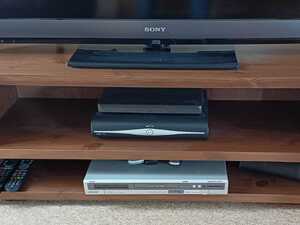 Walnut effect TV unit in Ryde