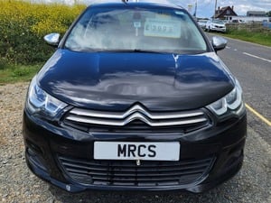 CITROEN C4 FLAIR HDI MODEL - 2015 - 65 PLATE - ISLAND REG IN PERLA NERO BLACK METALLIC.