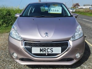 PEUGEOT 208 - 1.4 HDi ACTIVE - 2014 - 14 PLATE IN ROSE PINK QUARTZ METALLIC, NICE LOOKING CAR.