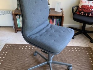 IKEA SWIVEL CHAIR DARK GREY - IMMACULATE EXCELLENT CONDITION in Ventnor