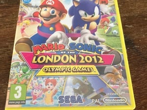 Wii Mario & Sonic at the London 2012 Olympic Games in Newport