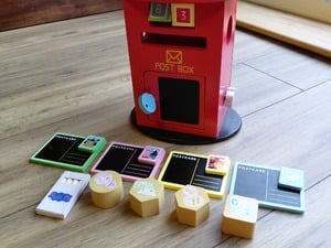Peppa Pig Wooden Postbox with Sound in Freshwater