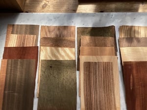 18 VENEER SHEETS, Real Wood  in Cowes