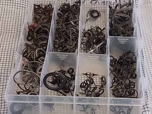 Many fishing rod guides in East Cowes