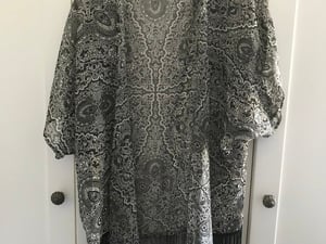 Atmosphere size SMALL tasselled top in Ventnor