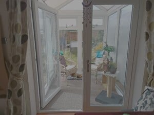 Conservatory for sale and french double door together or separate. in Shanklin