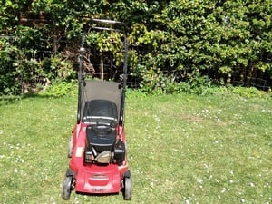 FULLY SERVICED SELF PROPELLED MOUNTFIELD PETROL LAWNMOWER in Ventnor