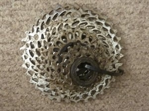 SRAM 10 speed cassette in Shanklin