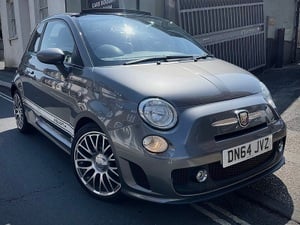**DEPOSIT TAKEN Abarth 500 1.4l T-Jet Petrol 3dr Convertible Finished in Metallic Record Grey