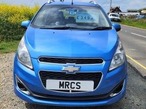 **WHAT A BRIGHT NICE CAR THIS IS** CHEVROLET SPARK LTZ - 1.2 - 5 DOOR - VERY LOW MILEAGE - FULL SERVICE HISTORY.