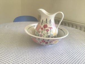 National Trust wash bowl and jug in Newport