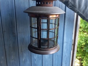 Garden lantern in Cowes