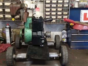 FULLY SERVICED STATIONERY PETROL ENGINE ON TROLLEY  Lawnmowers and Trimmers in Ventnor
