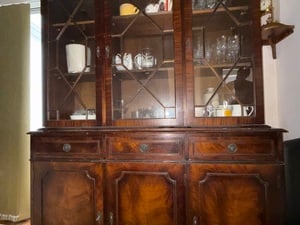 Mahogany Display Cabinet in Sandown