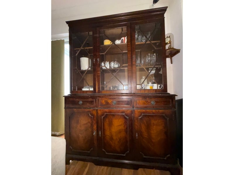 Mahogany Display Cabinet in Sandown