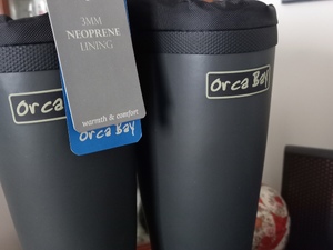 orca bay solent boots new  size 5