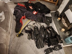 Scuba gear in Newport