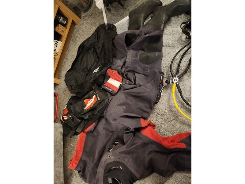 Scuba gear in Newport