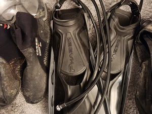 Scuba gear in Newport