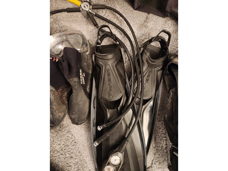 Scuba gear in Newport
