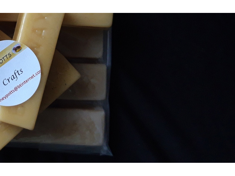 Beeswax. Natural Beeswax Blocks, each 1oz (approx). Qty 16 blocks Crafts in Newport