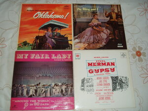 5 Musical Vinyl LPs.