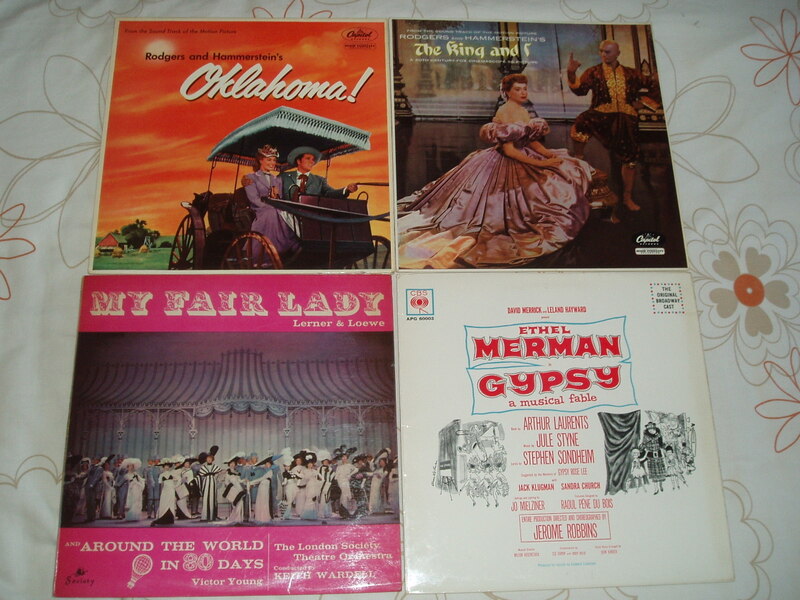 5 Musical Vinyl LPs.