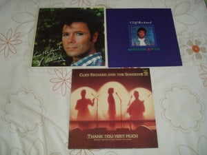 3 X Cliff Richards LPs in Shanklin