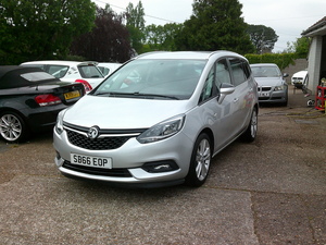 2016/66 Vauxhall Zafira  Tourer  £5,995
