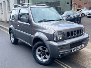 Automatic Suzuki Jimny JLX Plus 1.3l VVT Petrol 3dr SUV Finished in Metallic Graphite Grey