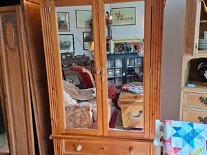 Pine wardrobe  in Shanklin