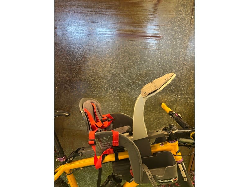 Wee ride toddler bicycle seat