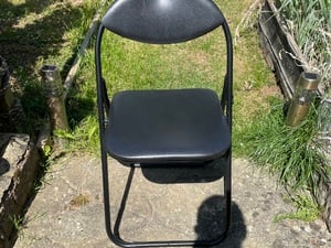 Black Folding Chair in Sandown