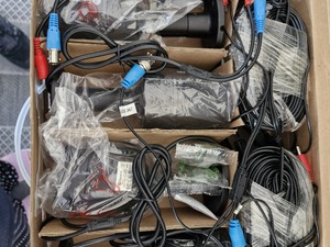 NEW FULL security 4x camera's kit  in Sandown