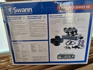 NEW FULL security 4x camera's kit