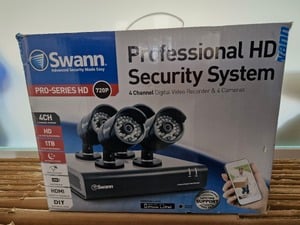 NEW FULL security 4x camera's kit  in Sandown