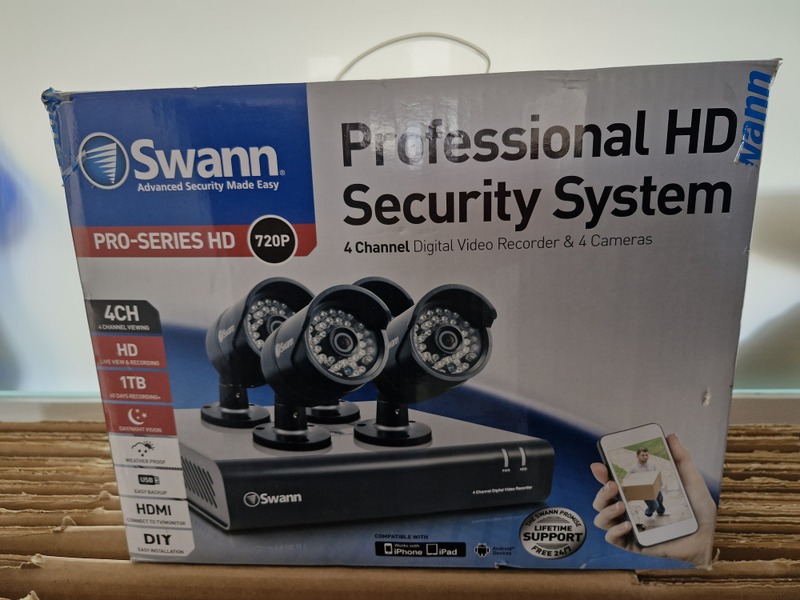 NEW FULL security 4x camera's kit  in Sandown