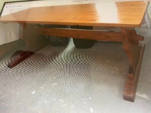 Wooden Dinning Table large  in Bembridge