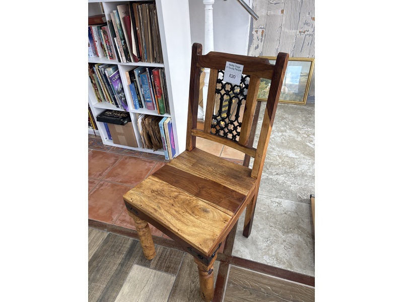 Classic wooden pair of dining chairs  in Newport