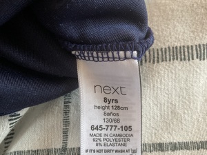 Girls Next dark blue sparkly cold shoulder top Girls' Clothes in Bembridge