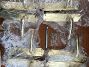 Polished Brass new door handles
