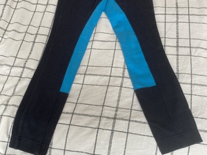Girls Wessex light and dark blue jodhpurs age 9-10  in Bembridge