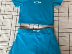 Gorgeous ⭐️River Island girls skort and crop top set age 7-8 in Bembridge