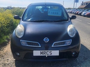 NISSAN MICRA 1.2cc PETROL N-TEC MODEL - 2010 - 60 PLATE - NIGHTSHADE METALLIC ONLY DONE 83,894 MILES.