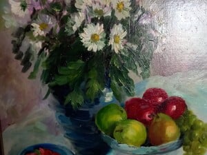still life oil painting