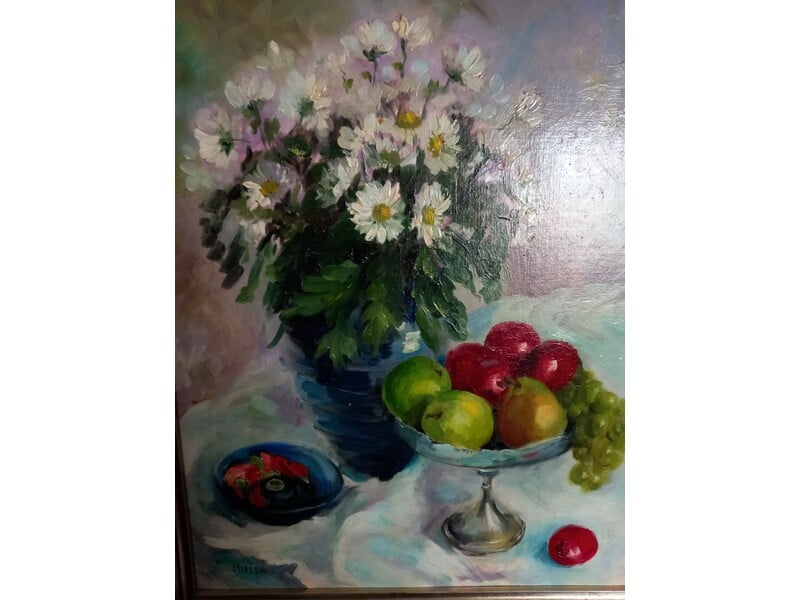still life oil painting